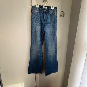 Madewell Denim Jeans with Copper Button